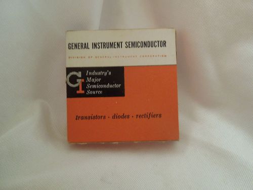 New Old Stock General Instrument Semiconductor Type 2N914