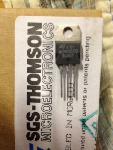 Bu407 qty 250 new original sgs thomson npn silicon power transistors for sale