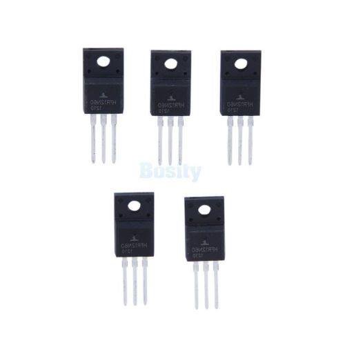 5pcs n-channel power mosfet 12n60 12a 600v package to-220 pin size 13 x 2 mm for sale