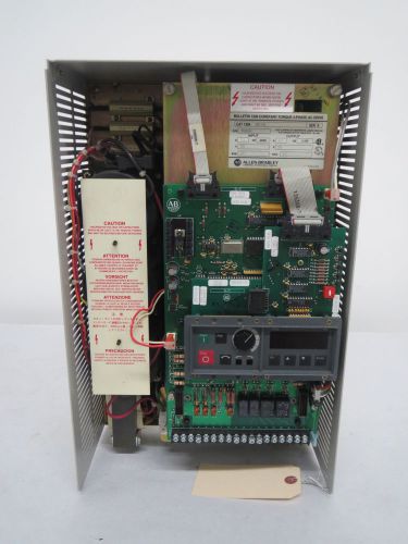 ALLEN BRADLEY 1336F-C003-EAD 3HP 575V 250HZ 3.1-4.3A AMP CT AC DRIVE B349657