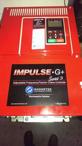 Inverter drive 40 hp magnetek impulse g+ series 3 for sale