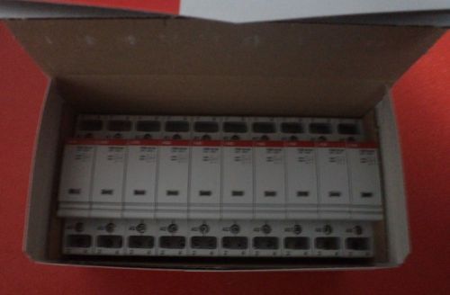 Lot of 10 abb installation contactors esb 20-20 2  open contacts 230 v/50 hz for sale
