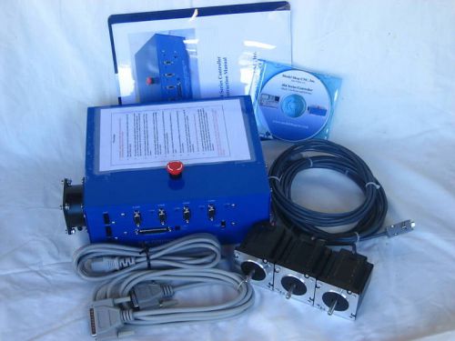 Cnc controller w/3 nema23 620 oz/in steppers mill/lathe for sale