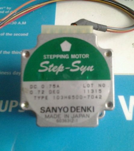 Sanyo Denki Step-Syn type 103H6500-7042 stepping motor