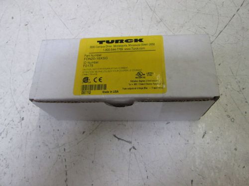 Turck fdn20-16xsg bus interface, interlink module *new in a box* for sale