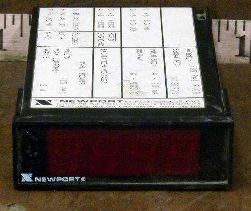 1 USED NEWPORT 205-PA1R-CO PROCESS METER *MAKE OFFER*