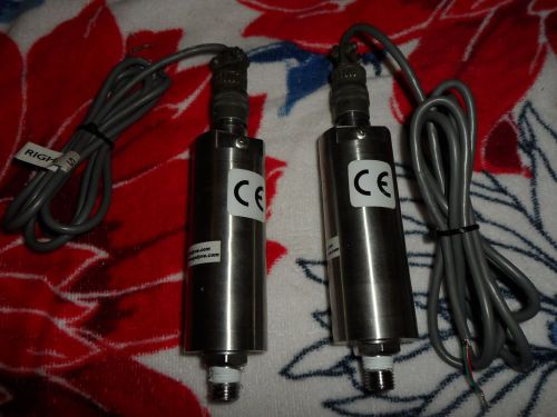 2 omega px02c1-010gi pressure transducers for sale