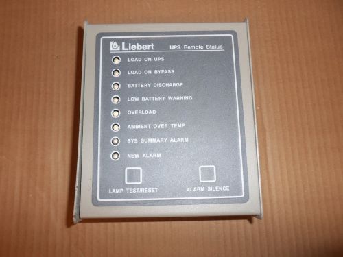 Liebert 02-790860-01 ups remote monitor rmp-9s/rb for sale