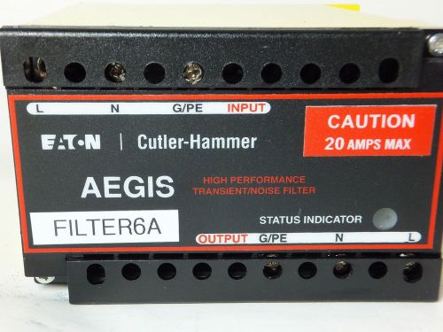 EATON Cutler Hammer AGSHWCH230L20XS AEGIS High Performance Transient Filter