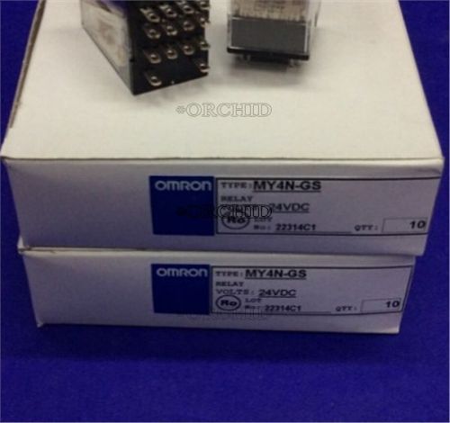 NEW OMRON RELAY MY4N-GS 220VAC