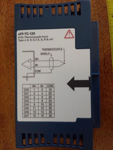 NEW National Instruments NI 8-Channel Thermocouple Input Module cFP-TC-120