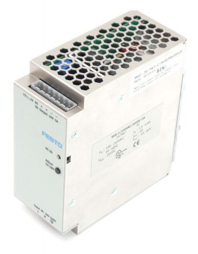 Festo svg-1/230vac-24vdc-5a stepper motor drive power supply unit automation for sale
