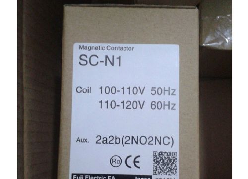 New in box FUJI Magnetic Contactor SC-N1 SCN1 100-120VAC 110VAC