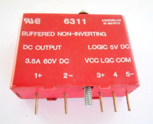 6311 Crydom Relays 6311 3.5A - 60VDC Output Buffered Non-Inverting