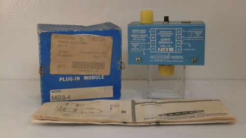 BANNER MODULATED PHOTOELECTRIC AMPLIFIER MB3-4 *NIB*