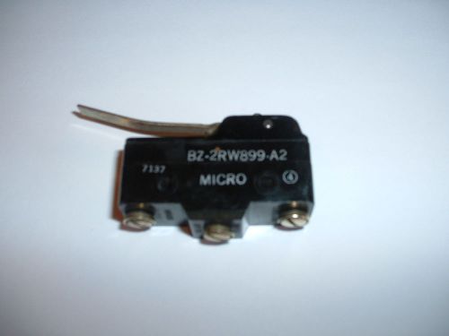 Nos ac/dc honeywell / microswitch  mod. leaf switch w/o pkg. p/n bz-2rw899-a2 for sale