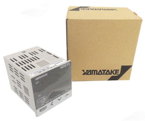 New yamatake honeywell sdc15 single loop controller 115/230v c15scota0100 for sale