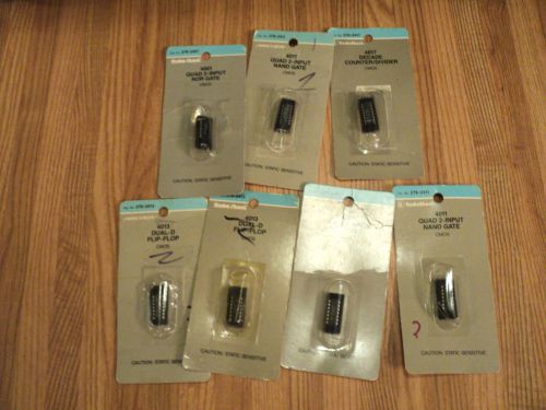 Lot Of 7 Radio Shack Electrical Components &#034; Great For Science Projects &#034;