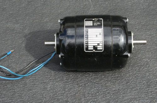 2 - Bodine electric 1/8 hp 1800rpm 115 volts 4.2amps fractional hp gearmotor