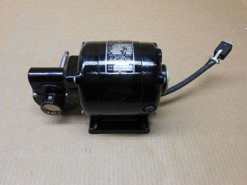 1 NEW BODINE ELECTRIC NSH-33R NSH33R SPEED REDUCER MOTOR 1/20 HP 115 VDC