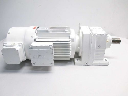 New sew eurodrive r47 drs100m4/tf/v 3kw gear 16.27:1 86rpm motor d432822 for sale