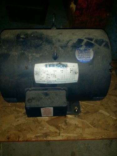 LEESON ELECTRIC 5HP MDL#: N215T11DB1B MOTOR