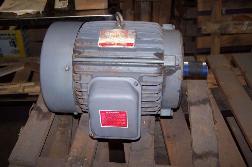 NEW GE 7.5 HP ELECTRIC MOTOR 230/460 VAC 1745 RPM 213TC FRAME 3 PHASE