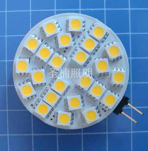 Sn 1x 3w g4 warm white 24-5050 smd led bulb lamp board brightest ac/dc 12~24v for sale