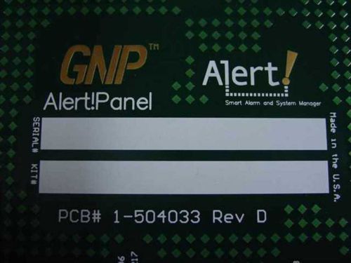 GNP 1-504033   PDSi Alert smart Alarm and system manager