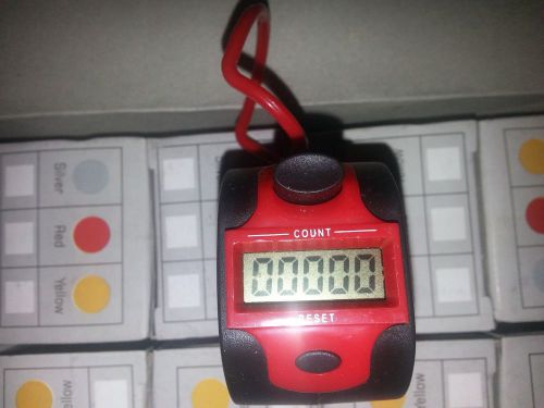 Digital Tally Counter, box of 12. Counts to 5 digits