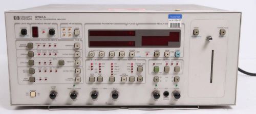 Hewlett packard agilent hp 3764a digital transmission analyzer for sale