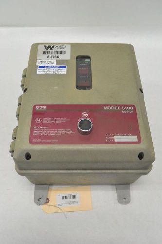 MSA 5100 MONITOR COMBUSTIBLE GAS DETECTION QUALITY TEST EQUIPMENT 120VAC B237307