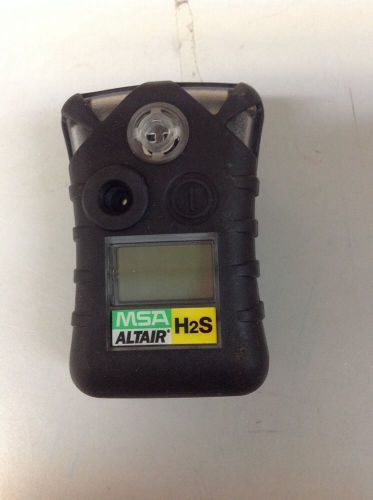 Msa altair single-gas h2s detector 10092521c for sale