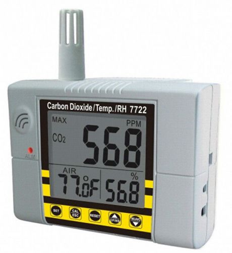 AZ7722 Wall-mounted Carbon Dioxide Tester CO2 Gas Detector AZ-7722.