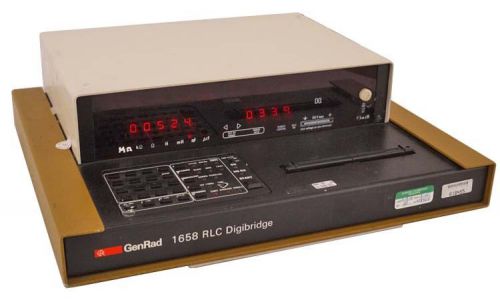 GenRad 1658-9700 RLC Digibridge Digital Impedance Meter/Limit Comparator LCR CRL