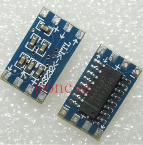 5PCS Serial Port Mini RS232 to MAX3232 TTL Converter Adaptor Module Board