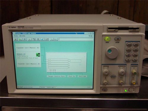 Agilent 16702B Logic Analysis System w/ Opt: 003; 3ea 16715A 167MHz State 667MHz