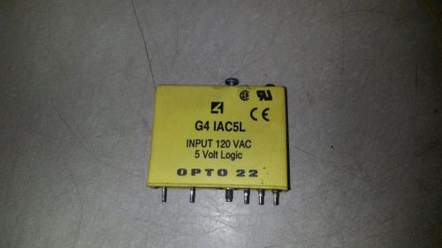OPTO 22 G4 I/O MODULES G4IAC5-L USED