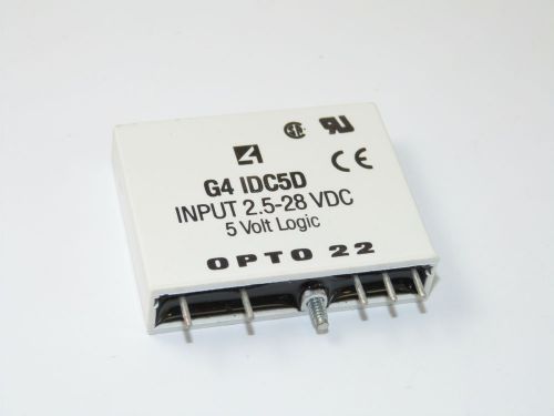 Used Opto 22 G4 IDC5D Input 2.5-28vdc Module