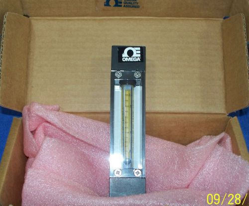 Flow meter rotameter 2.4 gph omega engineering fl-1715 will do corrosive liquids for sale
