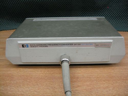 Vintage Agilent Hewlett Packard HP Frequency Converter Opt 018 Test Equipment