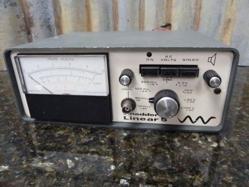 Helper Instruments Sinadder Linear 5 SL-105 Audio Testing Device Untested