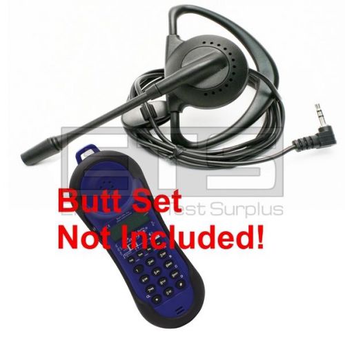 Testum jdsu lil buttie lb260 lb255uk butt set lb40 hands free headset 2.5mm plug for sale