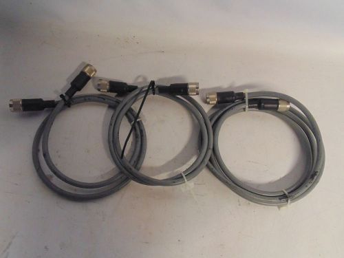 LOT OF 3 FUJIKURA 50-2W RF MICROWAVE CABLES TYPE N MALE TO TYPE N MALE (C11-4-17