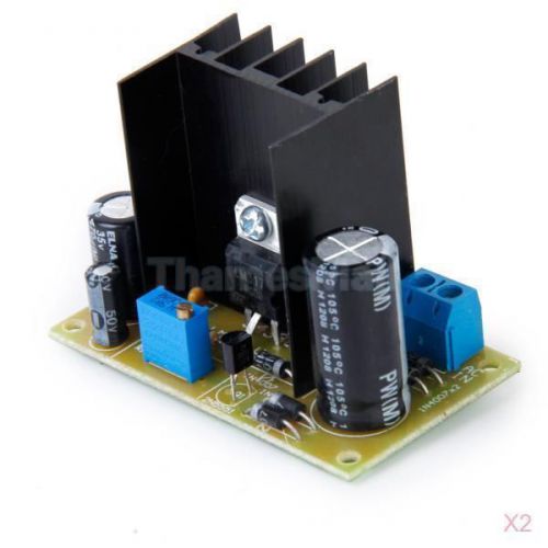 2x LM317 AC/DC In DC Out Converter Power Module Adjustable Linear Regulator
