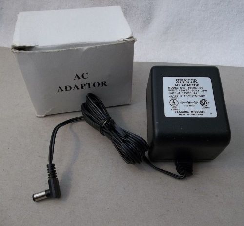 STANCOR AC ADAPTOR STA- 4812A-51 12VDC OUTPUT 1A 22W TRANSFORMER WITH BOX