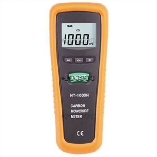 MONOXIDE LCD DISPLAY DETECTOR BRAND NEW CO METER TESTER HT-1000 GAGE CARBON