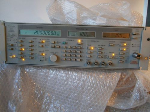 Wiltron swept frequency synthesizer model 6747b 10mhz to 20ghz for sale
