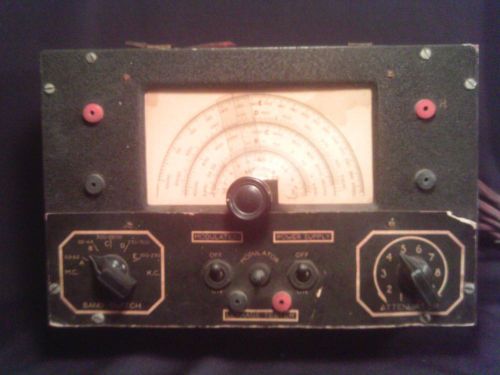 Rare Superior Instrument Model T-37 RF Signal Generator