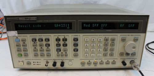 HP 8664A 3 GHz High Performance Signal Generator Agilent READ